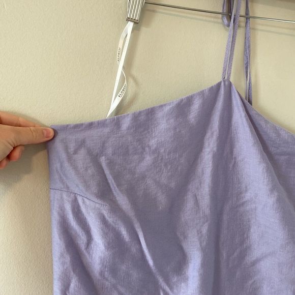 Eloquii Lilac Halter Minidress - Picture 3 of 8